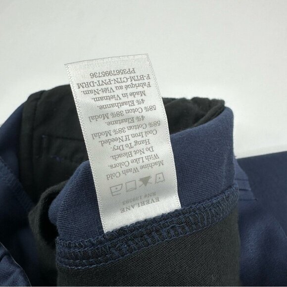 Everlane Women’s NWT Navy Blue Minimalist Luxury The Dream Pant XS/W27/L27 - Picture 6 of 10